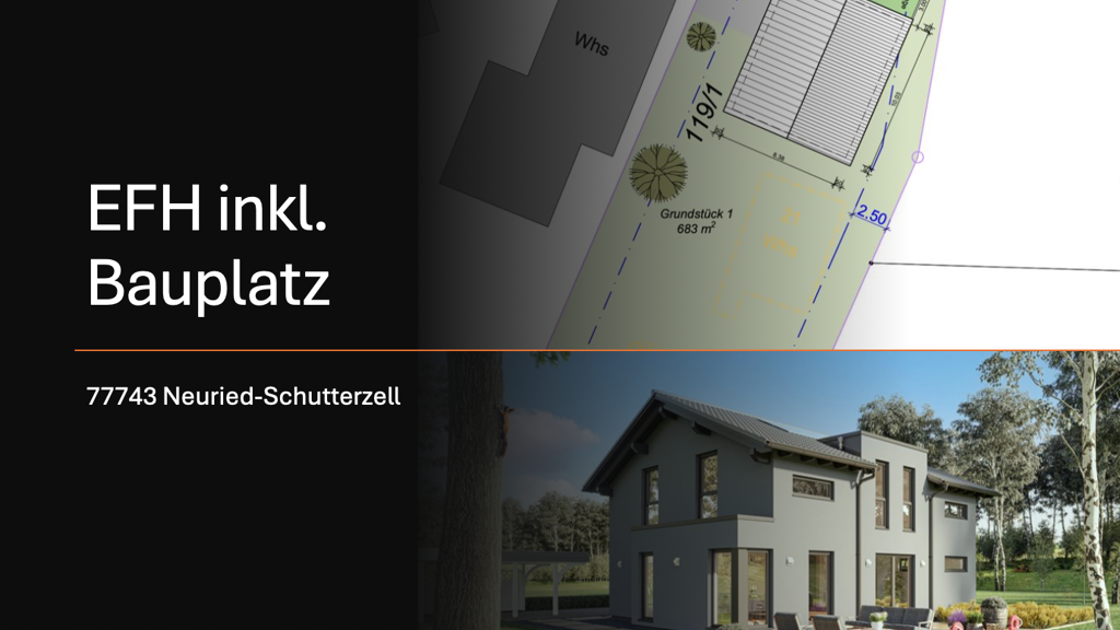 Einfamilienhaus zum Kauf 606.159 € 6 Zimmer 170 m² 683 m² Grundstück Schutterzell Neuried 77743