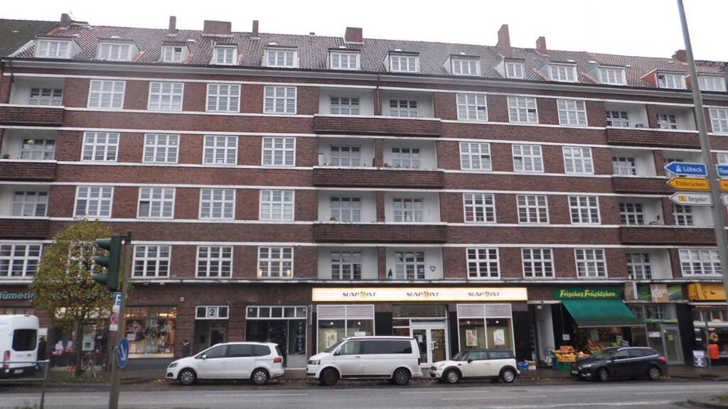 Wohnung zur Miete 788 € 2 Zimmer 52,3 m² 3. Geschoss frei ab 16.05.2026 Winterhuder Marktplatz 2 Winterhude Hamburg-Winterhude 22299
