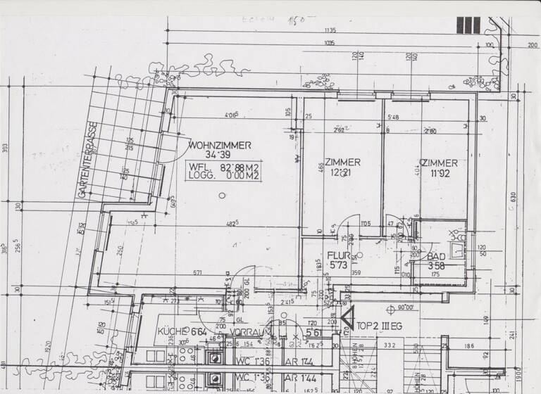 Wohnung zur Miete 1.321 € 3 Zimmer 82,9 m² EG Wien 1230