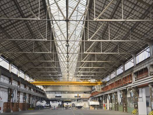 Halle/Industriefläche zur Miete provisionsfrei 6.450 m² Lagerfläche teilbar von 200 m² bis 6.450 m² Siemensstadt Berlin 13599