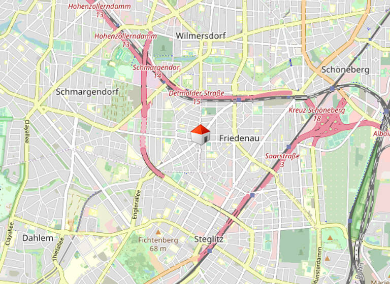 Wohnung zum Kauf 395.000 € 3 Zimmer 93 m² 3. Geschoss Wilmersdorf Berlin 14197