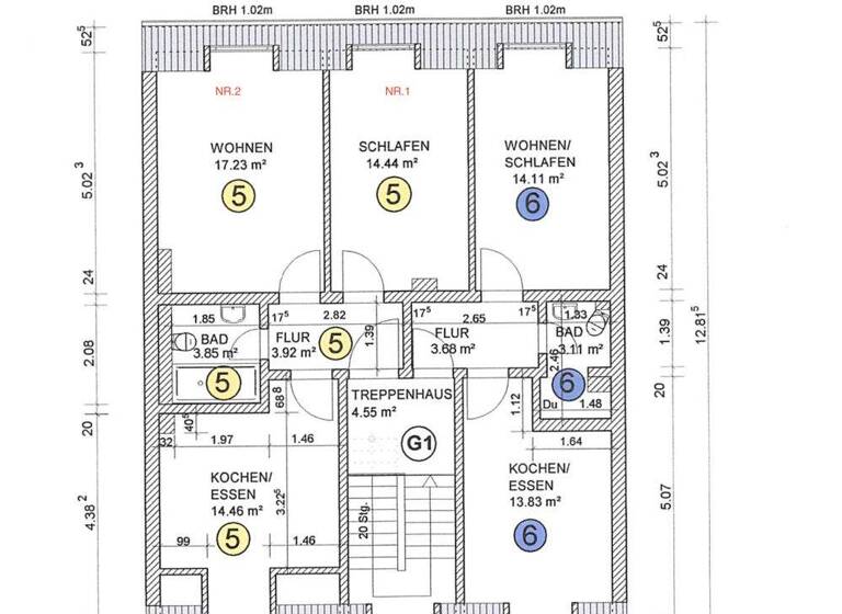 Studio zur Miete auf Zeit 550 € 1 Zimmer 17,2 m² frei ab sofort Alt-Saarbrücken Saarbrücken 66117