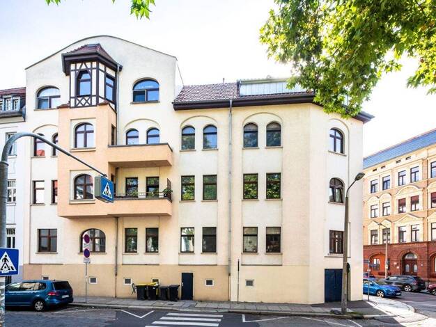Wohnung zur Miete 664 € 3 Zimmer 83 m² Zwingerstraße 1 Innenstadt Halle (Saale) 06110