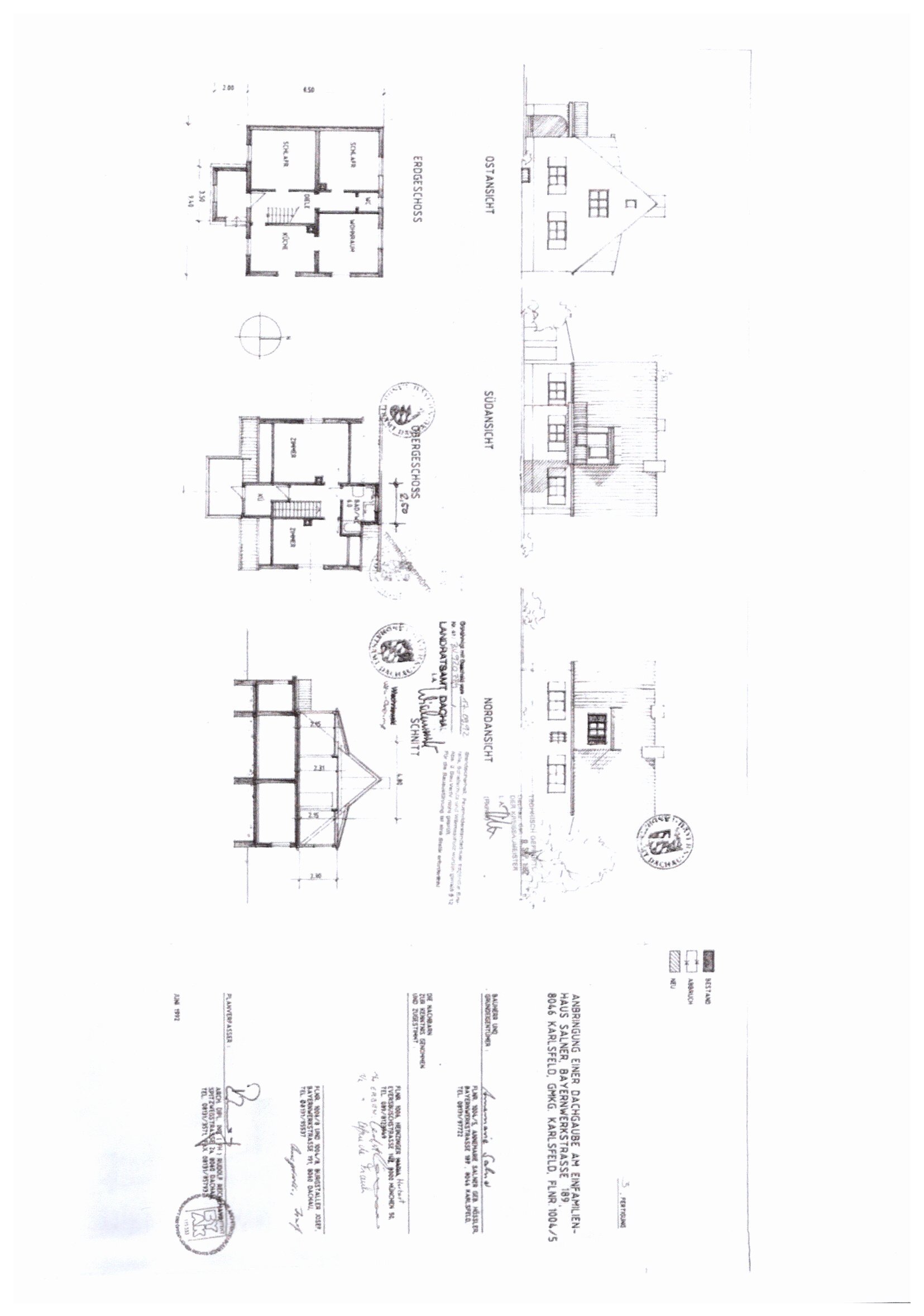 Einfamilienhaus zum Kauf provisionsfrei als Kapitalanlage geeignet 380.000 € 4 Zimmer 120 m²<br/>Wohnfläche 855 m²<br/>Grundstück Alte Bayernwerkstrasse 189 Karlsfeld 85757