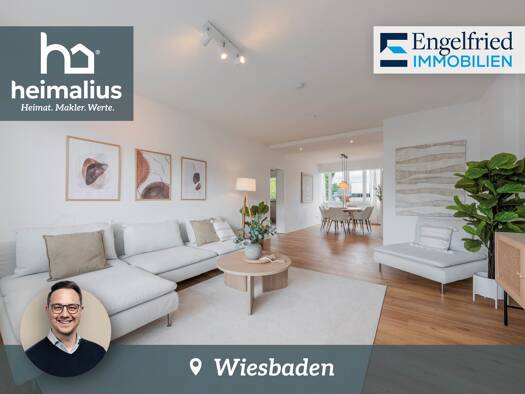 Wohnung zum Kauf 329.000 € 3 Zimmer 81,2 m² 2. Geschoss Wiesbaden 65197