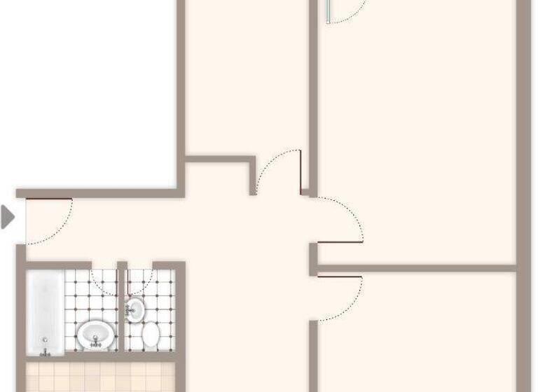 Wohnung zur Miete 769 € 3 Zimmer 80,2 m² EG Wickrathhahner Straße 19 Wickrath Mönchengladbach 41189