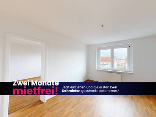 Wohnung zur Miete 369 € 4 Zimmer 74 m² 2. Geschoss frei ab 01.09.2026 Nordstraße 14 A Lutherstadt Wittenberg Wittenberg 06886