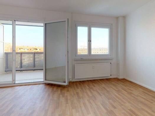 Wohnung zur Miete 261 € 1 Zimmer 31,3 m² 4. Geschoss Kreuzerstraße 9 Silberhöhe Halle 06132