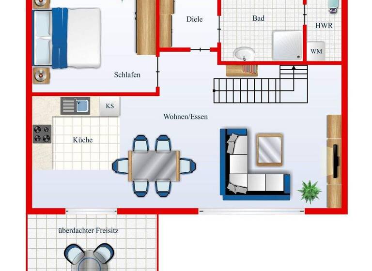 Einfamilienhaus zum Kauf 280.000 € 2 Zimmer 64 m² 455 m² Grundstück Thailen Weiskirchen 66709