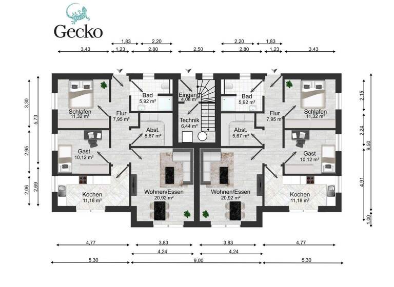 Wohnung zum Kauf - Erstbezug 312.000 € 4 Zimmer 78,1 m² frei ab 01.04.2027 Mildstedt 25866