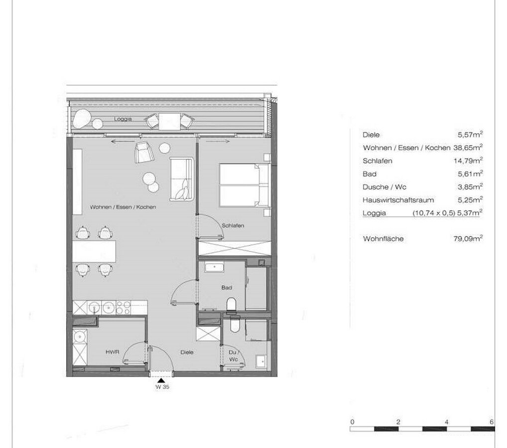 Wohnung zur Miete 800 € 2,5 Zimmer 79 m²<br/>Wohnfläche 2.<br/>Geschoss ab sofort<br/>Verfügbarkeit Hermann-Lingg-Straße 13 St. Paul München 80336