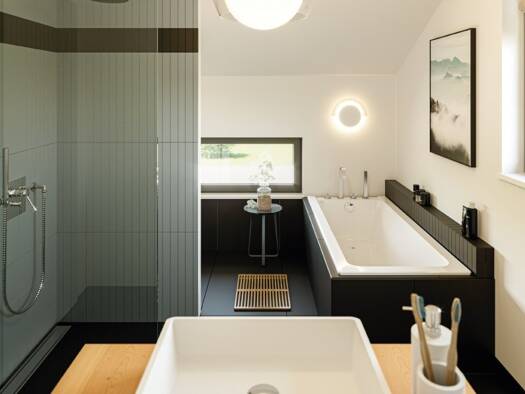 Einfamilienhaus zur Miete - Erstbezug 2.440 € 4 Zimmer 120 m² 286 m² Grundstück Leinfelden Leinfelden-Echterdingen 70771