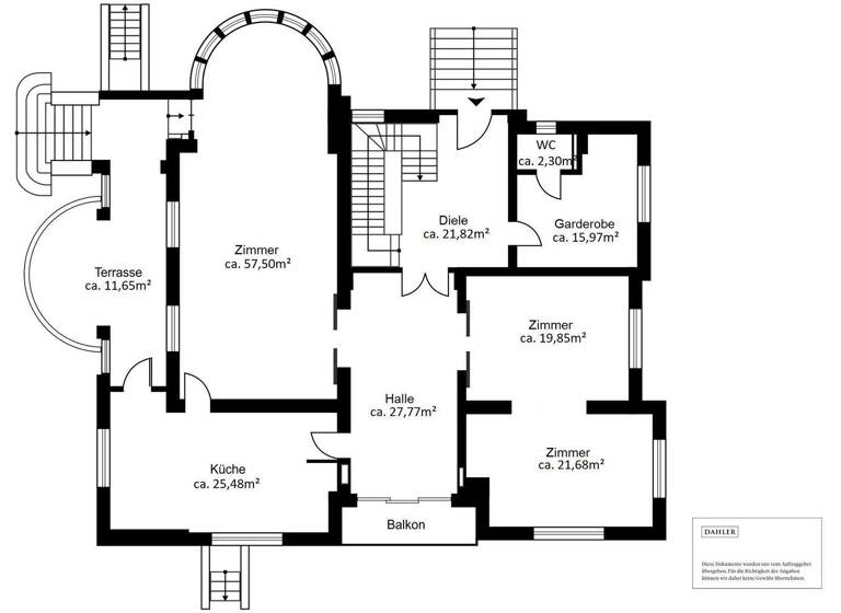 Villa zum Kauf 5.990.000 € 13 Zimmer 592,9 m² 1.689 m² Grundstück Othmarschen Hamburg 22605