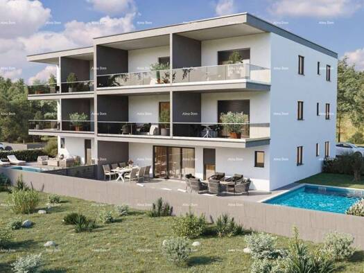 Wohnung zum Kauf 340.000 € 3 Zimmer 81 m² 1. Geschoss Novigrad