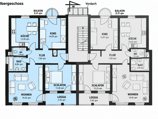 Terrassenwohnung zum Kauf provisionsfrei 219.000 € 3 Zimmer 78,3 m² 3 Geschosse frei ab sofort Oberkaufungen Kaufungen 34260