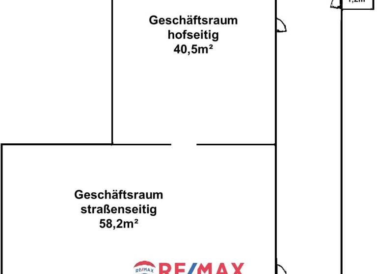 Laden zur Miete 1.185 € 4 Zimmer 100 m² Verkaufsfläche Friesach 9360