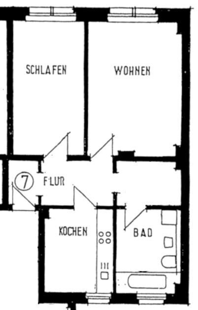 Wohnung zur Miete 420 € 2 Zimmer 62 m²<br/>Wohnfläche 3.<br/>Geschoss 01.12.2024<br/>Verfügbarkeit Poststraße 23 Meißen Meißen 01662