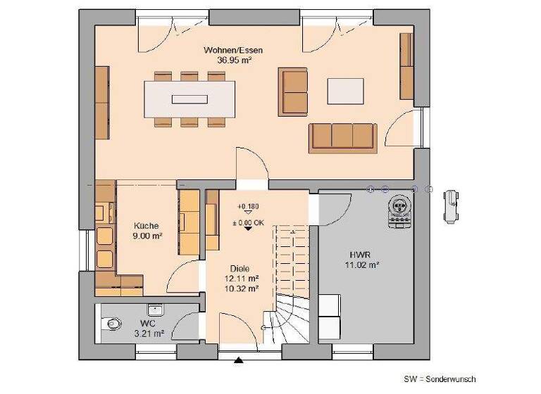 Einfamilienhaus zum Kauf provisionsfrei 454.900 € 4 Zimmer 140 m² 997 m² Grundstück Stelzendorf Chemnitz 09116