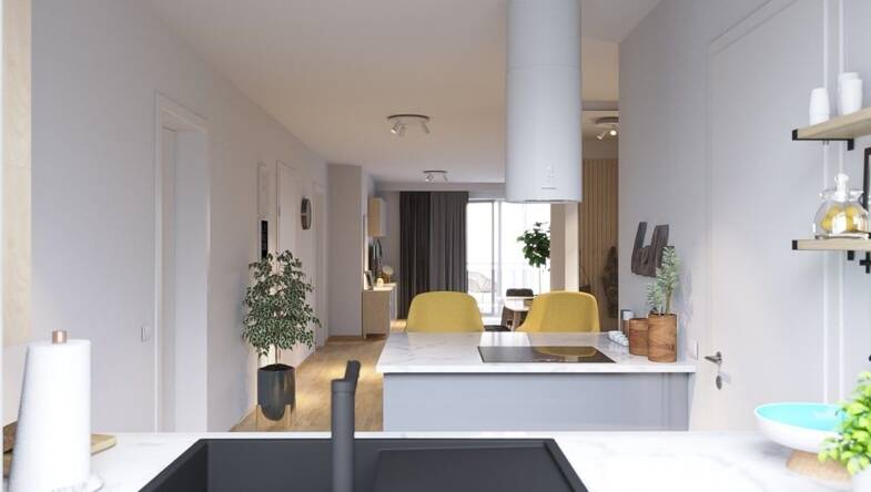 Wohnung zum Kauf - Neubau provisionsfrei 593.900 € 3 Zimmer 102,4 m² 1. Geschoss Humbserstraße 24 Südstadt Fürth 90763