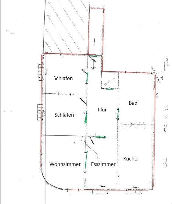 Wohnung zur Miete 1.250 € 3 Zimmer 105 m²<br/>Wohnfläche Stadtmitte Aschaffenburg 63739