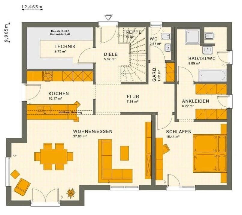 Einfamilienhaus zum Kauf 800.724 € 6 Zimmer 210 m²<br/>Wohnfläche 355 m²<br/>Grundstück Wannweil 72827