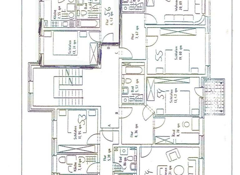 Wohnung zum Kauf als Kapitalanlage geeignet 90.000 € 2 Zimmer 51,9 m² Krebsförden Schwerin 19061