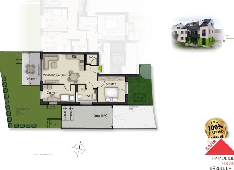Wohnung zum Kauf provisionsfrei 449.000 € 3 Zimmer 64 m² Mitte Sindelfingen 71063