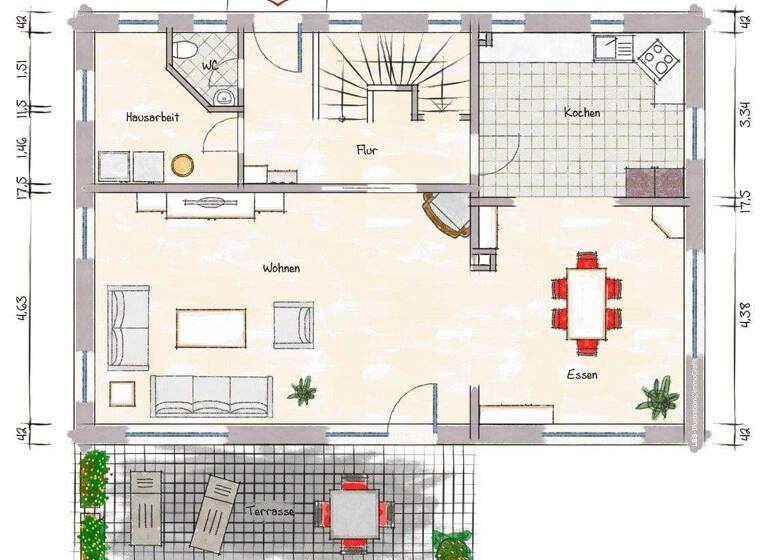 Einfamilienhaus zum Kauf 549.000 € 5 Zimmer 150 m² 601 m² Grundstück Hauenhorst Rheine 48432
