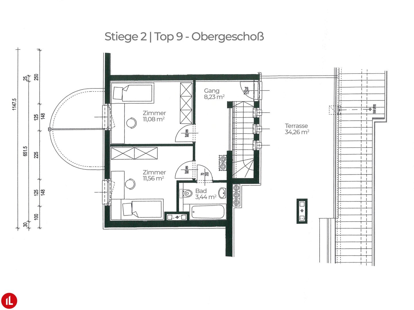 Terrassenwohnung zur Miete 1.294 € 4 Zimmer 103,3 m²<br/>Wohnfläche 2.<br/>Geschoss Schwechat 2320