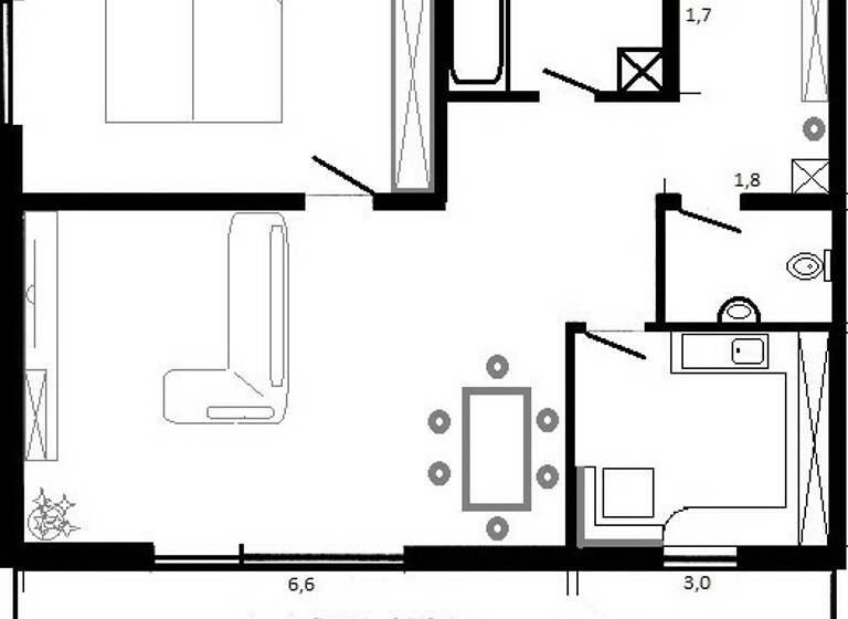 Wohnung zum Kauf 176.000 € 2 Zimmer 69 m² 2. Geschoss Innenstadt Kaiserslautern 67657