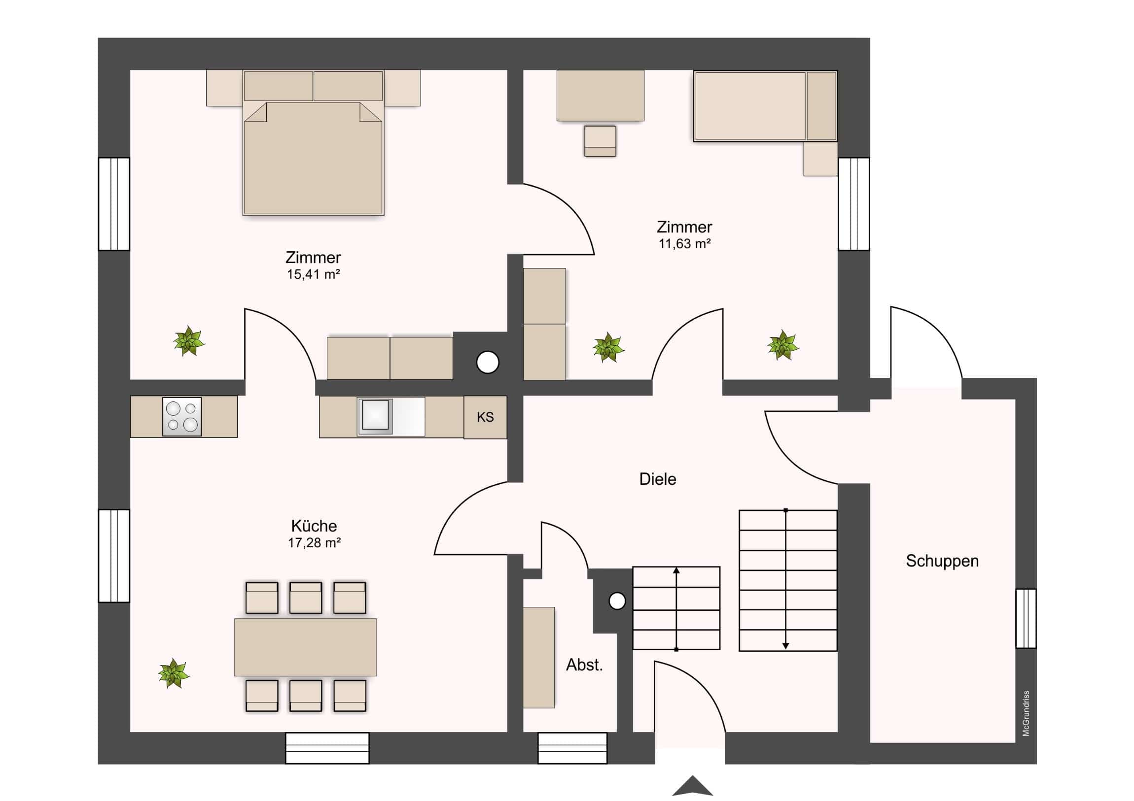 Einfamilienhaus zum Kauf 125.000 € 6 Zimmer 130 m²<br/>Wohnfläche 553 m²<br/>Grundstück ab sofort<br/>Verfügbarkeit Ransbach-Baumbach 56235