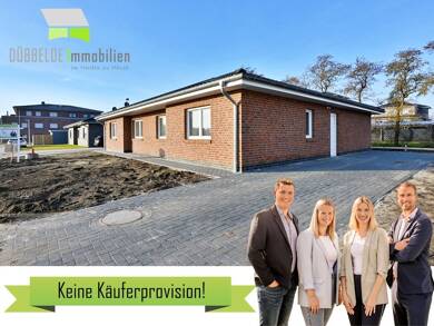 Bungalow zum Kauf - Neubau 312.000 € 3 Zimmer 87,9 m² 357 m² Grundstück frei ab sofort Augustfehn I Apen / Augustfehn 26689