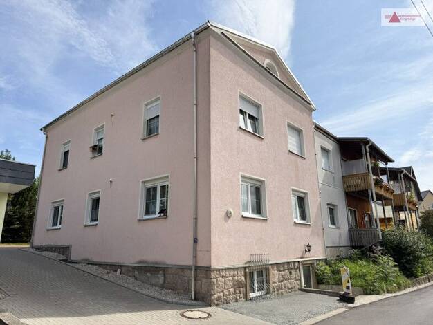 Wohnung zur Miete 330 € 2 Zimmer 45,5 m² 1. Geschoss Poststraße 3 a Brünlos Zwönitz 08297