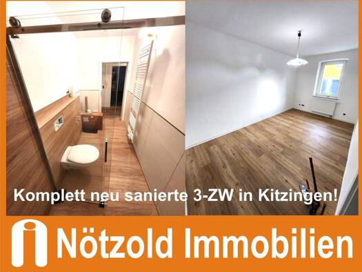 Wohnung zur Miete 695 € 3 Zimmer 72 m² EG frei ab sofort Kitzingen 97318
