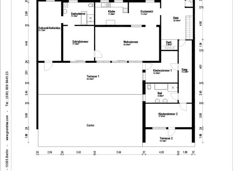 Villa zur Miete 3.500 € 5 Zimmer 220 m² 970 m² Grundstück frei ab sofort Krailling 82152