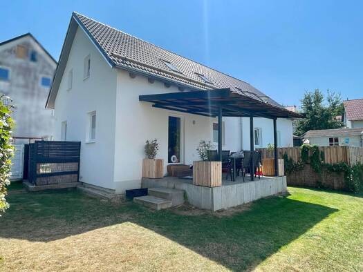 Doppelhaushälfte zum Kauf 350.000 € 4 Zimmer 80 m² 418 m² Grundstück Neuhausen Volkenschwand 84106