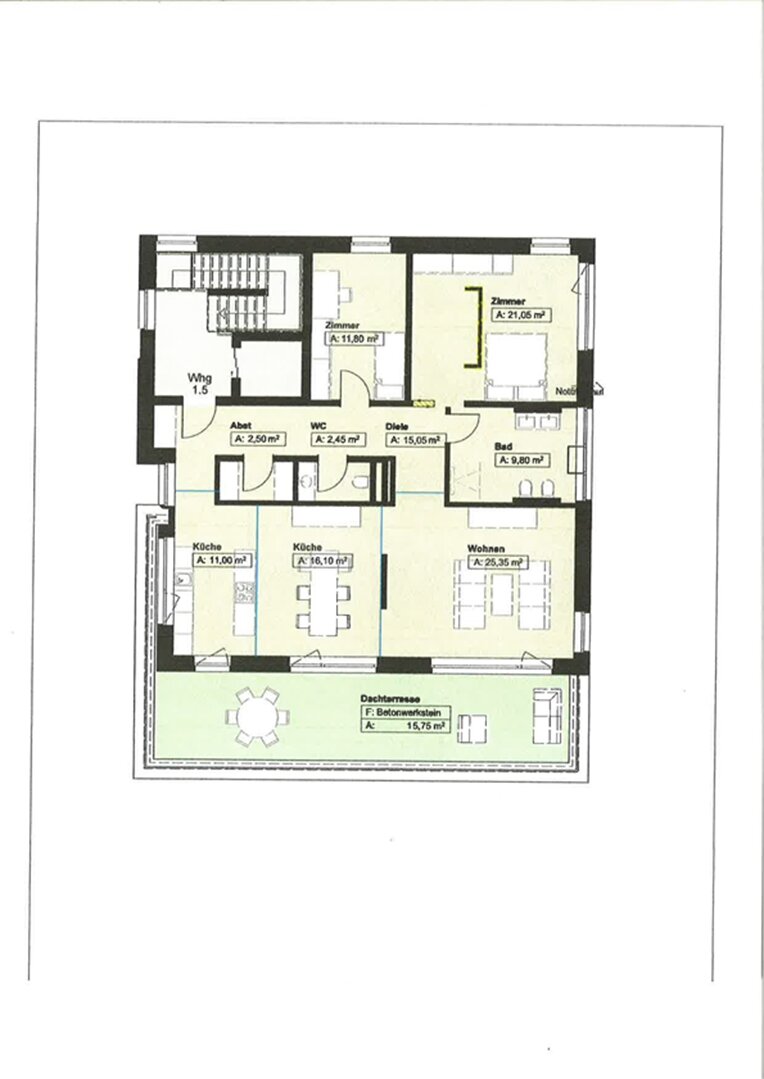 Wohnung zum Kauf provisionsfrei 196.200 € 3 Zimmer 130 m²<br/>Wohnfläche ab sofort<br/>Verfügbarkeit Im Münsteresch ----------------------------------- Uppenberg Münster 48159