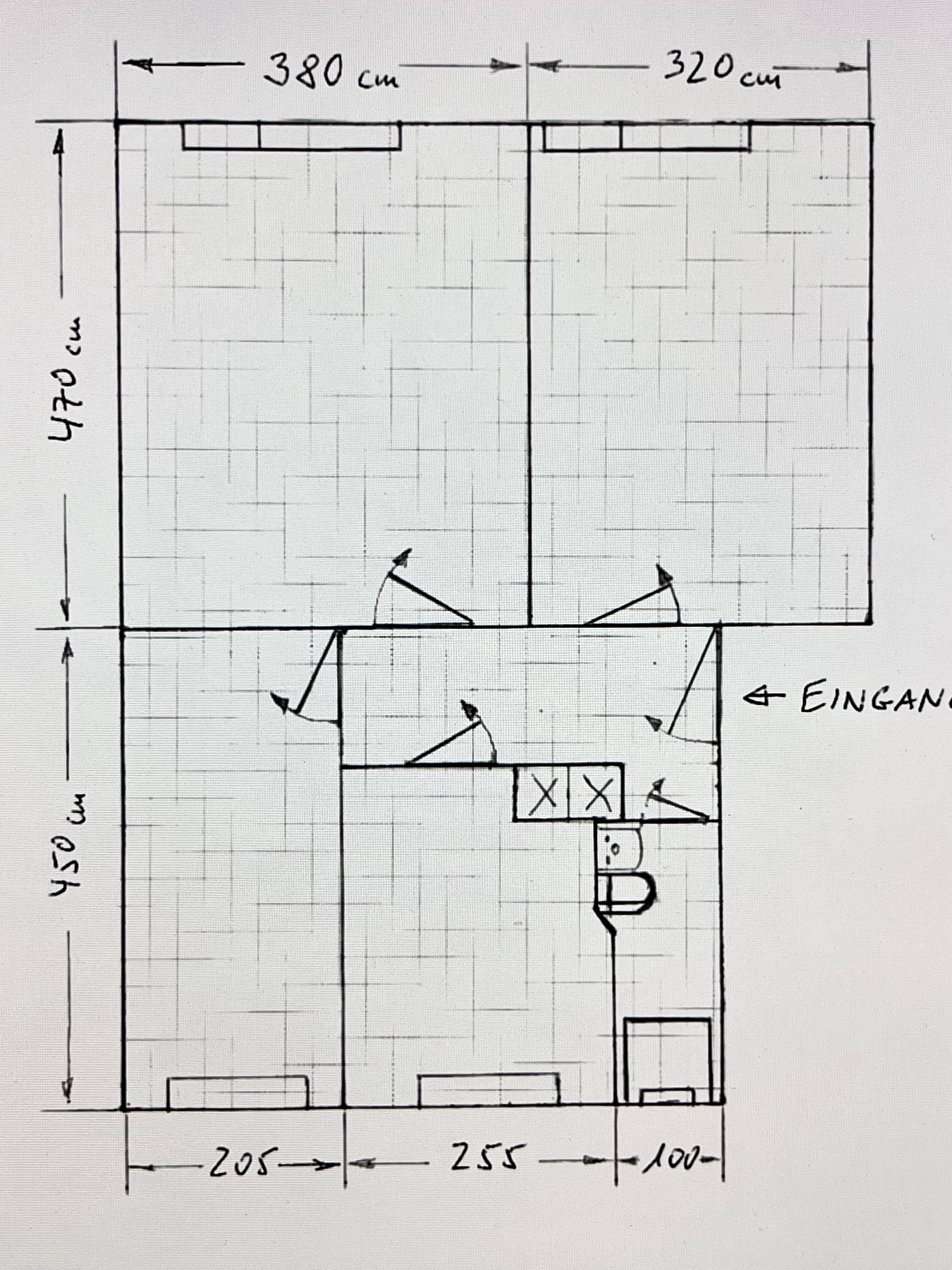 Wohnung zur Miete 500 € 3 Zimmer 60 m²<br/>Wohnfläche 2.<br/>Geschoss ab sofort<br/>Verfügbarkeit Haeckelstraße Petritor - Ost Braunschweig 38114