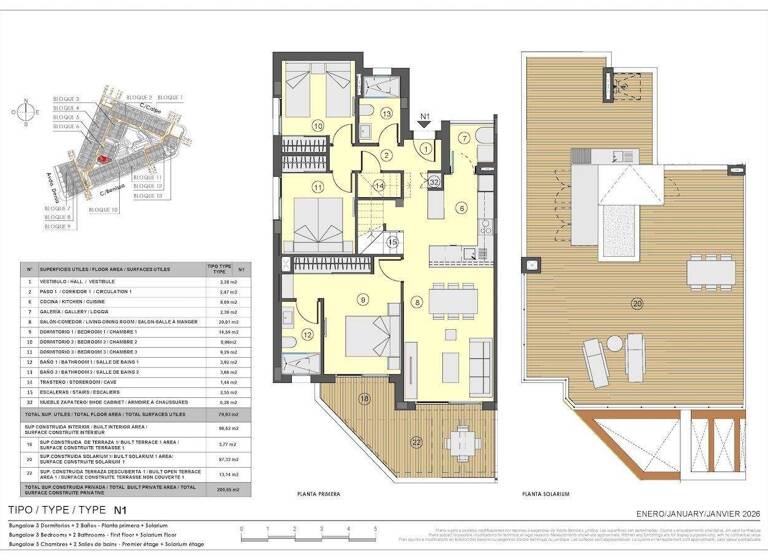 Penthouse zum Kauf - Erstbezug provisionsfrei 386.000 € 4 Zimmer 199 m² Torrevieja 03186