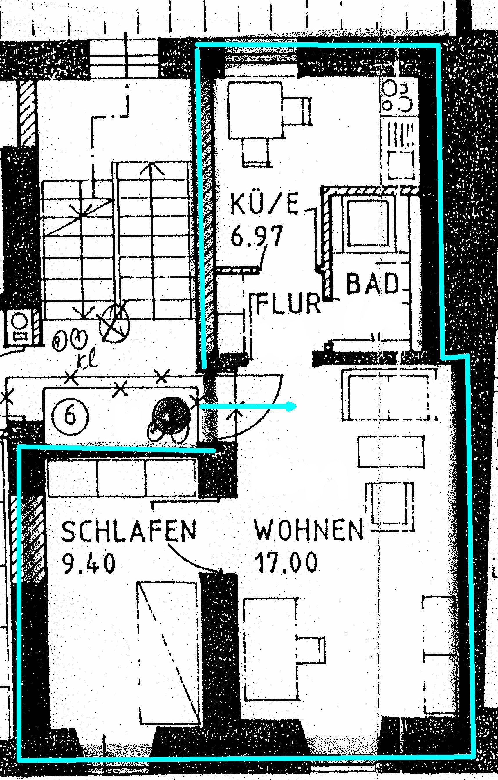 Studio zur Miete 420 € 2 Zimmer 38 m²<br/>Wohnfläche 1.<br/>Geschoss ab sofort<br/>Verfügbarkeit Pfleggasse 4 Deggendorf Deggendorf 94469