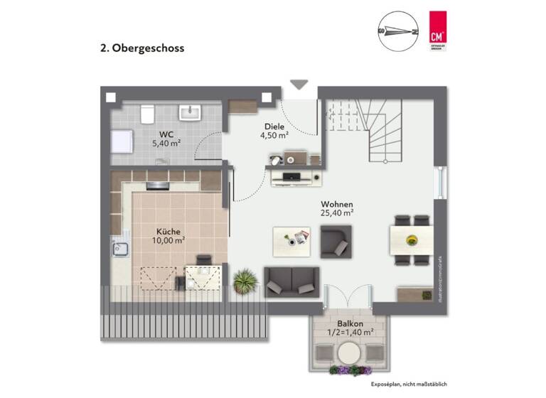 Maisonette zum Kauf 389.000 € 3 Zimmer 88,3 m²<br/>Wohnfläche Bühlau/Weißer Hirsch Dresden 01324