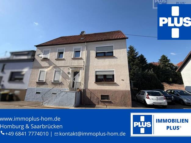 Doppelhaushälfte zum Kauf 108.000 € 6 Zimmer 150 m² 302 m² Grundstück Münchwies Neunkirchen 66540