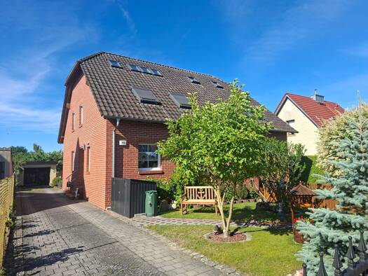 Doppelhaushälfte zum Kauf provisionsfrei 445.000 € 5 Zimmer 110 m² 553 m² Grundstück frei ab 01.07.2027 Strausberg Strausberg 15344