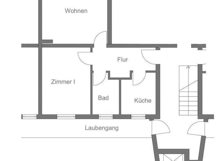 Wohnung zur Miete 716 € 2 Zimmer 53 m² 1. Geschoss frei ab 01.05.2026 Gerberstr. 33 Elmshorn 25335