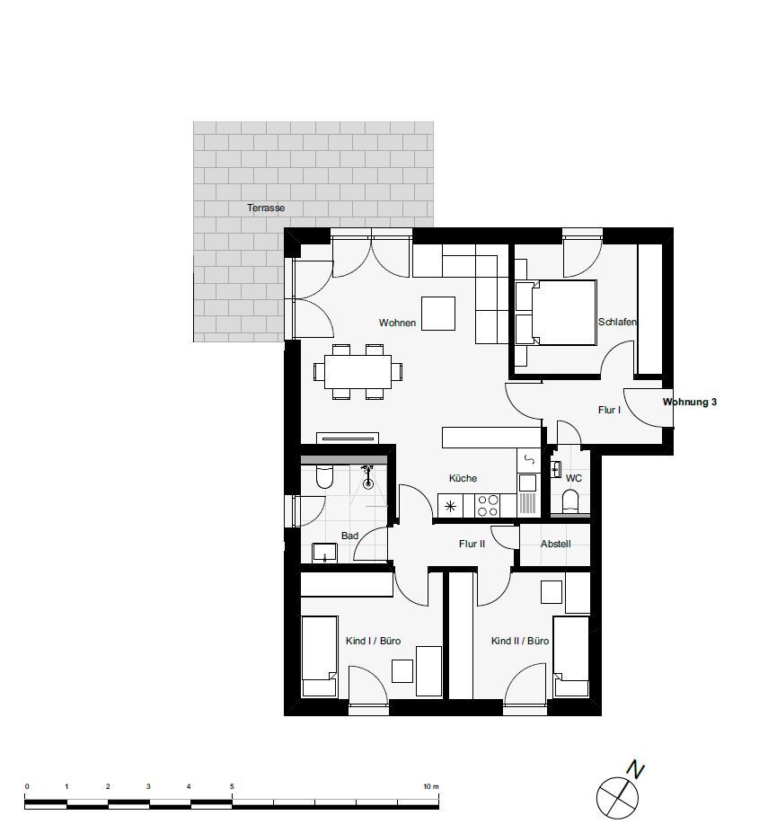 Wohnung zur Miete 1.595 € 4 Zimmer 86 m²<br/>Wohnfläche 1.<br/>Geschoss ab sofort<br/>Verfügbarkeit Grube Carl Frechen 50226