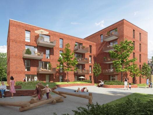 Wohnung zur Miete - Erstbezug 1.422 € 4 Zimmer 98,1 m² 1. Geschoss Woltmershausen Bremen 28197