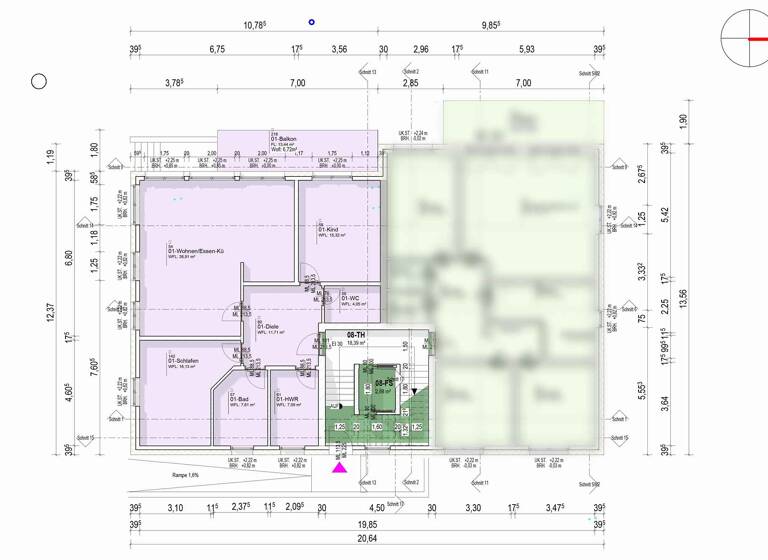 Wohnung zum Kauf provisionsfrei 549.000 € 3 Zimmer 107,5 m²<br/>Wohnfläche 1.<br/>Geschoss Wettbergen Hannover 30457