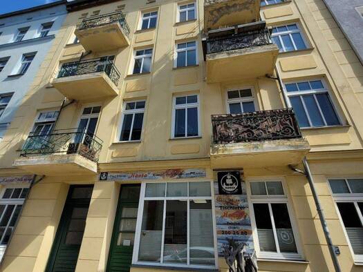 Wohnung zur Miete 417 € 2 Zimmer 48 m² 4. Geschoss frei ab 16.01.2026 Elisabethstraße 3 Kröpeliner Tor-Vorstadt Rostock 18057