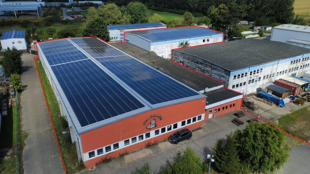 3000 m² Hallenfläche in Rostock Hinrichsdorf zu verkaufen