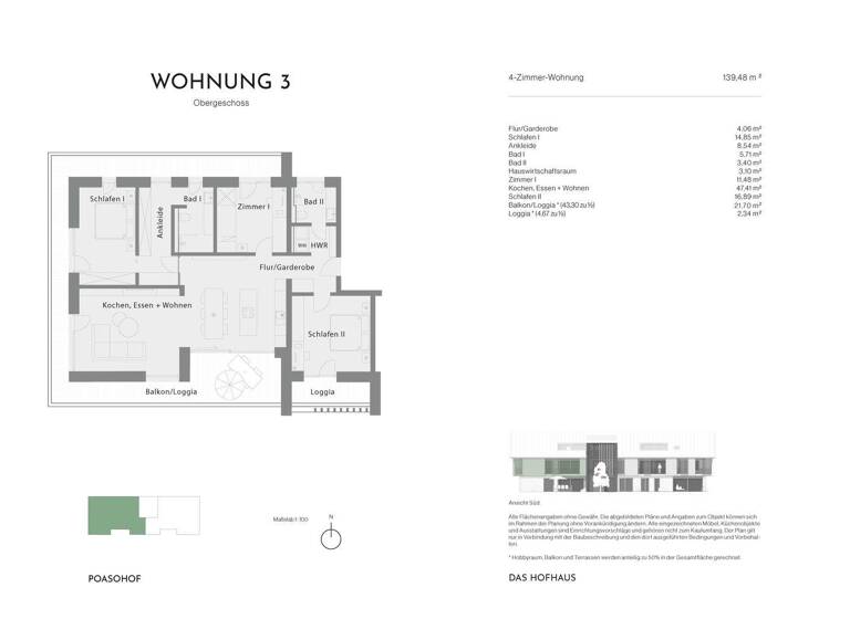Wohnung zum Kauf - Erstbezug provisionsfrei 1.140.000 € 4 Zimmer 139,5 m² 1. Geschoss Piesenkam Waakirchen 83666